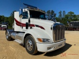 2012 PETERBILT 384 DAY CAB...SINGLE AXLE TRUCK TRACTOR