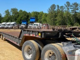 1987 WILSON 4360T HYDRAULIC TAIL LOWBOY TRAILER