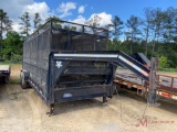 20' PJ GOOSENECK PIPE TRAILER