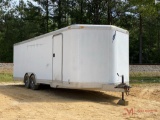 2000 FEATHERLITE 24' ALUMINUM CARGO TRAILER