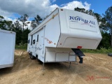 2005 KOMFORT TOY HAULER CAMPER