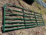 NEW 12' POLE MOUNT GATE GREEN