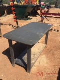 METAL SHOP TABLE