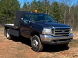 2000 FORD F450 XLT FLAT BED TRUCK