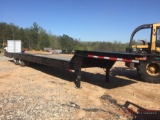 1984 TRAILEZE HYDRAULIC TAIL LOWBOY TRAILER