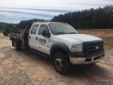 2005 FORD F-450 XL CREW CAB