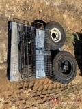 FORKLIFT TIRES AND LIVE TRAPS