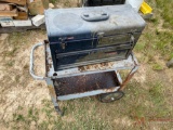 ROLLING SHOP CART AND TOOL BOX