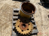 LOADER RIM AND DOZER SPROCKETS