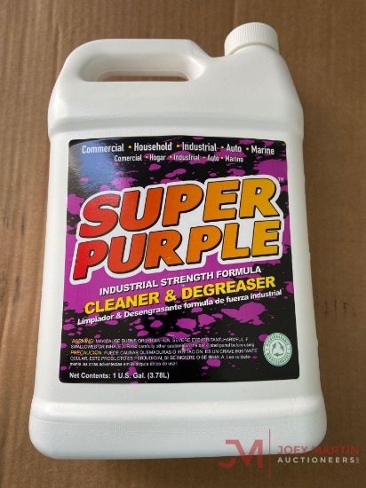 CASE OF PURPLE CLEANER
