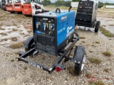 TOWABLE MILLER BOBCAT 250 WELDER/GENERATOR, WITH LEADS, GAS ENGINE, 1621 HOURS, S/N 40425R