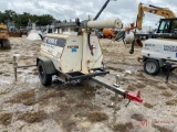 TEREX TOWABLE LIGHT TOWER, KUBOTA DIESEL ENGINE, 5411 HOURS, SN: AL412-1086