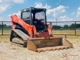 2015 KUBOTA SVL 90-2 MULTI TERRAIN LOADER, OROPS, AUD HYD, 80