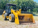 2009 CAT 906H RUBBER TIRE LOADER, OROPS, MANUAL COUPLER, S/N DHD0320, CAT SMOOTH BUCKET (HOUR METER