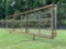 (1) NEW 24? FREESTANDING 8 BAR PANEL W/12? SWING GATE