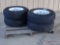 (4) NEW RAINER ST 225/75R15 TIRES