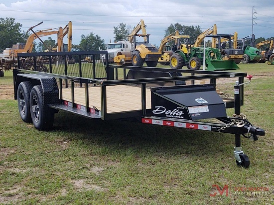 NEW 2020 14' DELTA UTILITY TRAILER