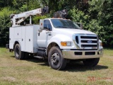 2007 FORD F-750 XLT SUPER DUTY SERVICE TRUCK