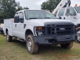 2008 FORD F350 SINGLE WHEEL SERVICE TRUCK