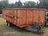 20' E-Z HYDRAULIC DUMP TRAILER