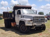 1987 FORD F-800 SINGLE AXLE DUMP TRUCK