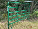 NEW 10? CORRAL PANEL, 6-BAR W/LEGS AND LATCHING PINS