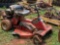 SNAPPER SR1230 RIDING LAWN MOWER, GAS POWERED ENGINE (UNKNOWN CONDITION)