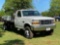 1997 FORD F350 XL FLATBED TRUCK, VIN: 1FDKF38G3VEC13816, 4WD, STEEL FLATBED W/GOOSENECK HITCH, FUEL