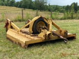 7' ROTARY MOWER, 3PH, DUAL SOLID TAIL WHEELS, EXTREME DURY, 540 PTO