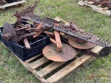 NUMEROUS TRACTOR AND IMPLEMENT PARTS