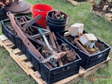 NUMEROUS TRACTOR AND IMPLEMENT PARTS