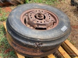 (5) PALLETS OF MISC TIRES AND WHEELS