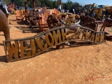 WELCOME TO THE FARM SIGN