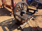 WAGON WHEEL BENCH