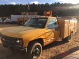 1996 CHEVY CHEYENNE 3500 SERVICE TRUCK