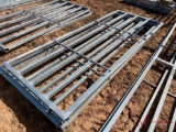 NEW 12' GALVANIZED HD SQUARE TUBING GATE