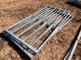 NEW 8' GALVANIZED HD SQUARE TUBING GATE