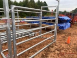 NEW 9' GALVANIZED HD SQUARE TUBING BOW GATE