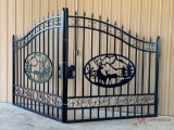 NEW 14' WROUGHT IRON GATE