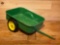 GREEN PEDAL TRACTOR TRAILER