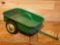 GREEN PEDAL TRACTOR TRAILER