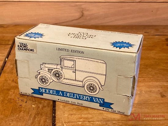 FORD MODEL A DELIVERY VAN BANK ROCKING HAM