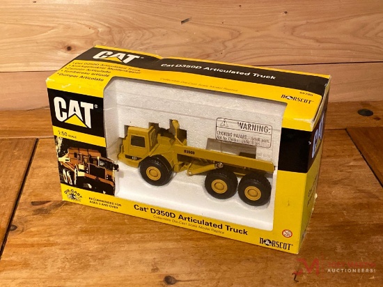 CAT D350D ARTICULATED , DIECSAST METAL (AGGES 3+)