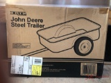 ERTL JOHN DEERE STEEL TRAILER (IN ORIGINAL BOX)