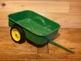 GREEN PEDAL TRACTOR TRAILER