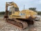 DEERE 230LC HYDRAULIC EXCAVATOR, SN 60074, ENCLOSED CAB, HYD THUMB, HRS SHOWING 0807