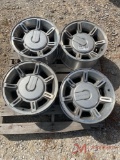 (4) HUMMER WHEELS