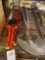 (2) NEW SPADE SHOVELS, (4) NEW PIPE WRENCHES, (4) NEW HAND SAWS
