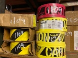 (6) BOXES OF NEW CAUTION TAPE