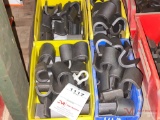 (4) BINS OF NEW D RING CLAMPS